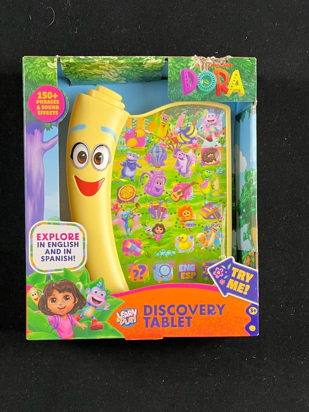 Dora Discovery Tablet Kids Toy - Yellow